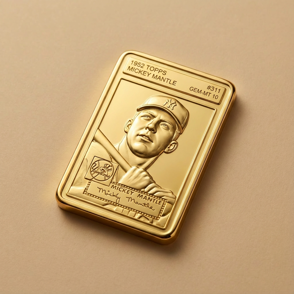 Micky Mantle Trading Card