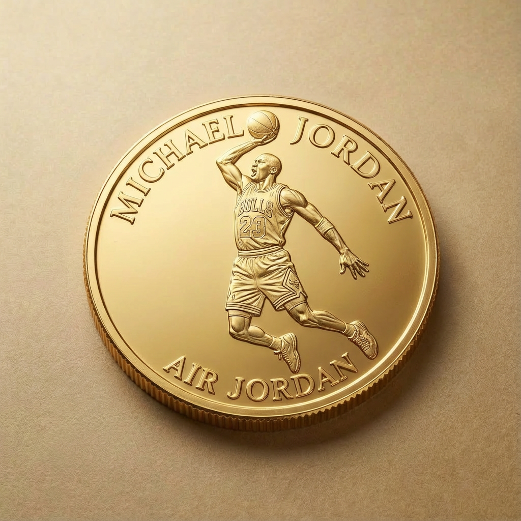 Michael Jordan Gold Coin