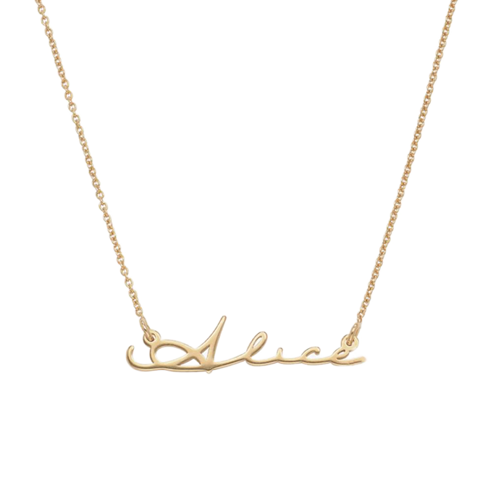 Signature Name Necklace